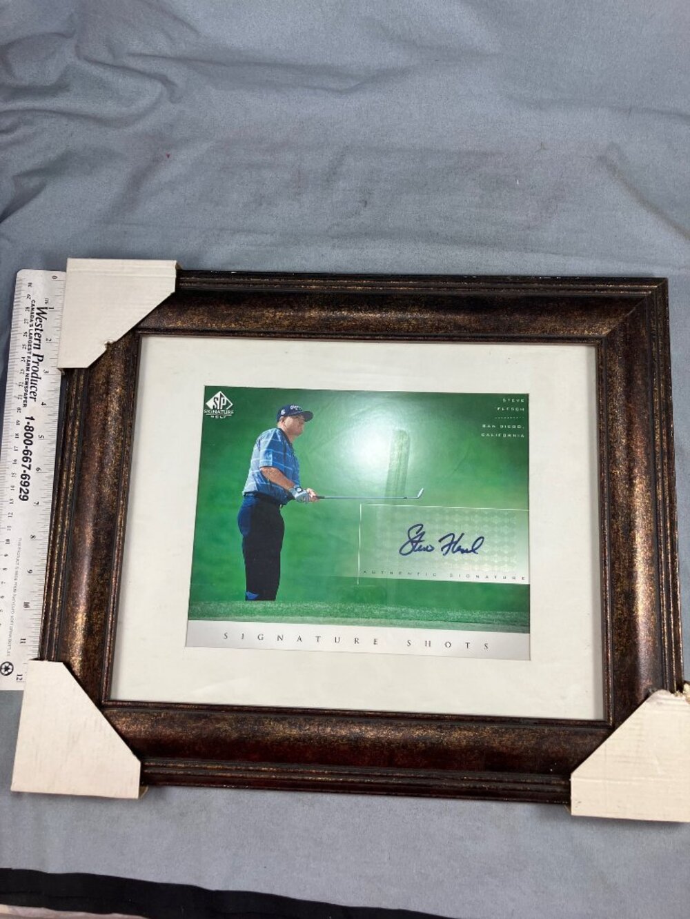NEW 2004 Upper Deck SP Signature Golf Steve Flesch Signature Shots Autographed